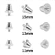thumbnail image 3 of 24X Tacos para Botas de Fútbol M5, Tachuelas para Zapatos de Fútbol para Zapatillas Deportivas, Tacos de Fútbol para Interiores y Exteriores, 11mm, 3 of 5