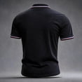 thumbnail image 3 of Mens 911 Memorial 25th Anniversary Polo Shirt 2001-2026 United We Stand American Flag Vintage Twin Towers Tribute Never Forget Casual Short Sleeve Tee Tops, 3 of 3
