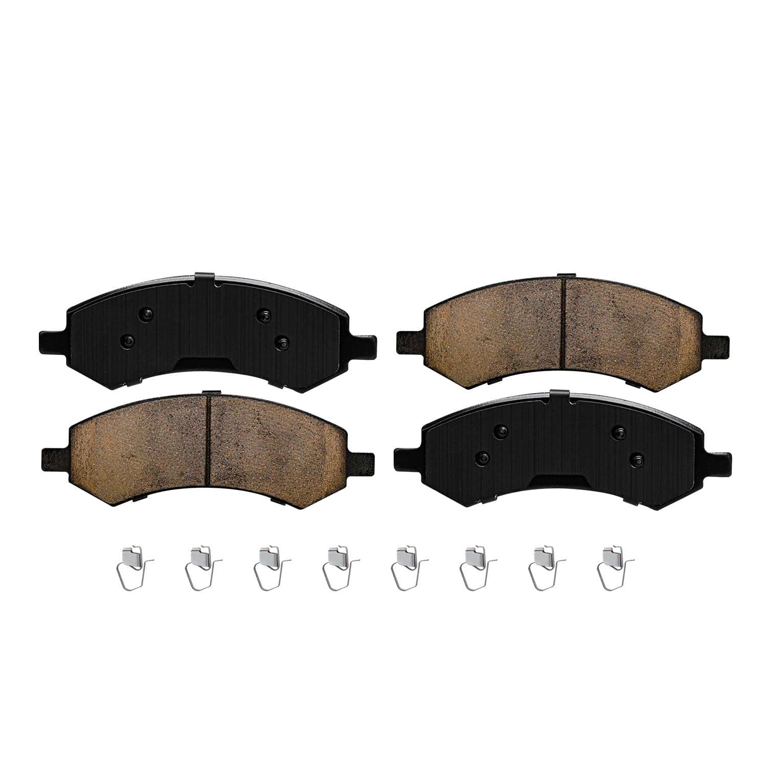 Detroit Axle - Front Brake Kit for 2006-2018 Dodge Ram 1500, 2007-2009 Durango Chrysler Aspen, 2019-2024 Ram 1500 Classic, Disc Brakes Rotors and Ceramic Brake Pads Replacement