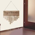 thumbnail image 5 of Birthday Calendar Memory Perpetual Wooden Calendar DIY Gift Decoration for Home Party Decoration, 5 of 5