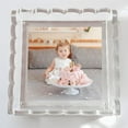thumbnail image 4 of Acrylic Fan Shaped Tray Frame Decoration with Magnetic Pad Clear Acrylic Tray, 4 of 9