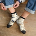 thumbnail image 3 of Pofeuu Elegant Butterflies And Pearls Print 30cm Socks, Adult Running Hiking Socks for Youth and Adult, 3 of 7