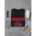 thumbnail image 3 of Intelligence Is Ability To Adapt To Change Science Quote Men Black T-Shirt, Male Medium, 3 of 4
