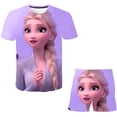 thumbnail image 2 of Moda bebé niños niña Frozen Elsa Anna conjuntos de ropa bebé niña ropa niños deportes sudadera pantalones 2 uds Elsa Anna trajes Outfit5T Gao Jinjia LED, 2 of 2