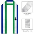 thumbnail image 2 of Lesotho Flag Graduation Stole Graduate Shawl Sash Scraf Gift For Abroad Student International Study (Square), 2 of 6