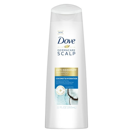 Dove DermaCare Scalp Anti-Dandruff Shampoo Coconut & Hydration 12