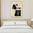 thumbnail image 3 of Black Bear Wall Art Knowledge Poster Educational Wall Art Vintage Prints Black Bear Infographic Poster Room Vertical Home Decor Painting Canvas Unframed 24×36 in, 3 of 5