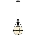 thumbnail image 2 of 83677BK Lark Colby - 15W 1 LED Small Pendant-18.75 Inches Tall and 11.25 Inches Wide-Black Finish, 2 of 12