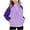 #0057-Purple, variant on Favoffer Kids' Fleece Jacket Fall Winter Raglan Color-Block Fleece Sweatshirt Long Sleeve Thickened for Boys Girls Cycling Casual Campus Home Toddler 2-13Y