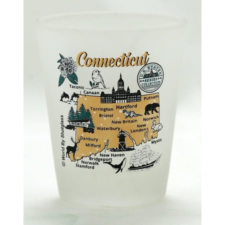 

Connecticut US States Series Collection Shot Glass