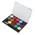 thumbnail image 1 of Kids Face Paint Kit 15 Colors Water Based Face Body Painting Palette Washable Makeup for Cosplay  30g, 1 of 7