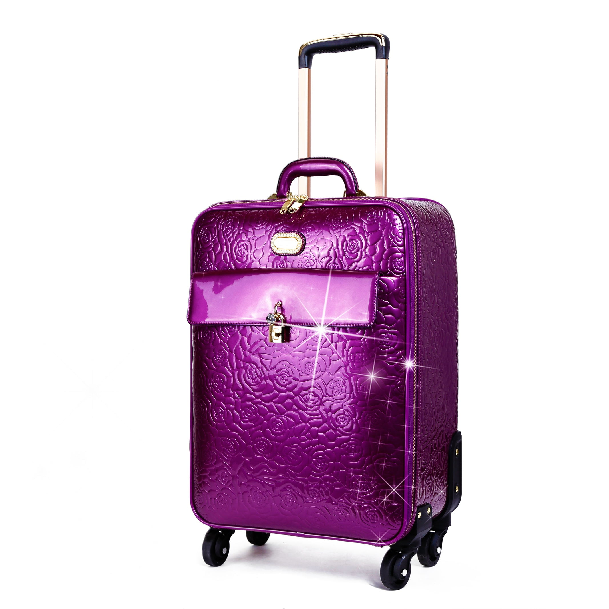 Rosy Lox Luggage Rolling Suitcase Spinner Luggage