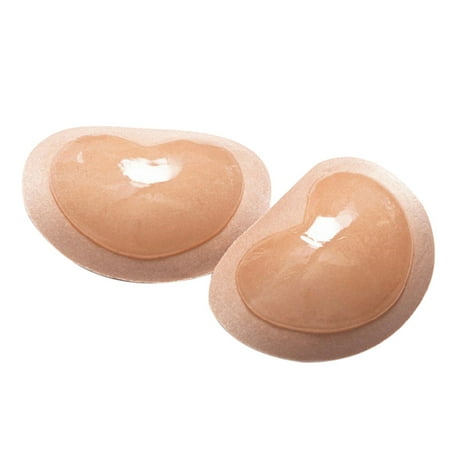 Hesxuno Silicone Breast Inserts Heart Padding Magic Bra Insert Pads Push Up Gel Adhesive Breast Enhancer Bikini