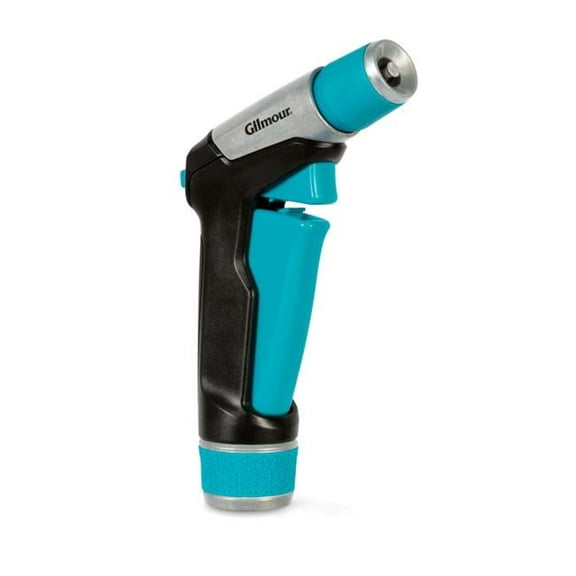 Gilmour 2 Pattern Adjustable Zinc Hose Nozzle, Teal