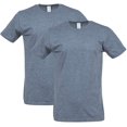 thumbnail image 1 of Gildan Adult Softstyle T-Shirt, 2-Pack, Dark Heather, S, 1 of 2