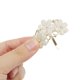 thumbnail image 4 of Ofertas Únicas 1 Pc Clip para Cabello con Hebilla de Cola de Caballo Floral para Mujeres Beige Tono Dorado, 4 of 5