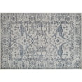 thumbnail image 2 of Mason Brooks Lexa NS95A Silvery Blue Tribal Vintage Ivory Area Rug, 2'6" x 4', 2 of 4