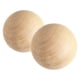 thumbnail image 1 of 2 bolas de madera maciza de 7 cm, esferas de madera natural sin acabado, ideales para proyectos de bricolaje, pintura, tallado y decoración del hogar., 1 of 7