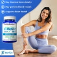thumbnail image 6 of YounGlo Research Vitamin K2 MK-7 Dietary Supplement, 100 mcg 120 Vegan Capsules, 6 of 6