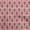 Dark Peach, variant on oneOone Polyester Spandex White Fabric Asian Floral Block Fabric For Sewing Printed Craft Fabric By The Yard 56 Inch Wide
