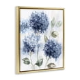 thumbnail image 3 of Stupell Industries Blue Hydrangea Breeze Gold Framed Floater Canvas Wall Art design by Nan, 31 x 25, 3 of 9