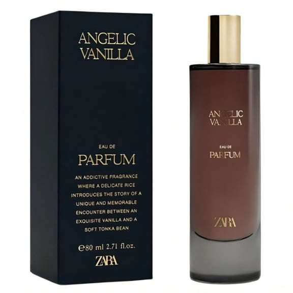Zara Angelic Vanilla Perfume for Women EDP Eau De Parfum 80 ML (2.7 FL. OZ)