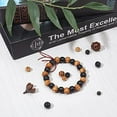 thumbnail image 5 of 600pcs Wooden Beads Black Wood Balls Polished Loose Beads Ball Spacer Bead for Bracelet Necklace Jewelry Making Home Party Decorations Garland Making 6mm 8mm 10mm, 5 of 6