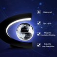 thumbnail image 3 of Magnetic Levitation Floating Globe Mysteriously Suspended In Air World Map, 3 of 7