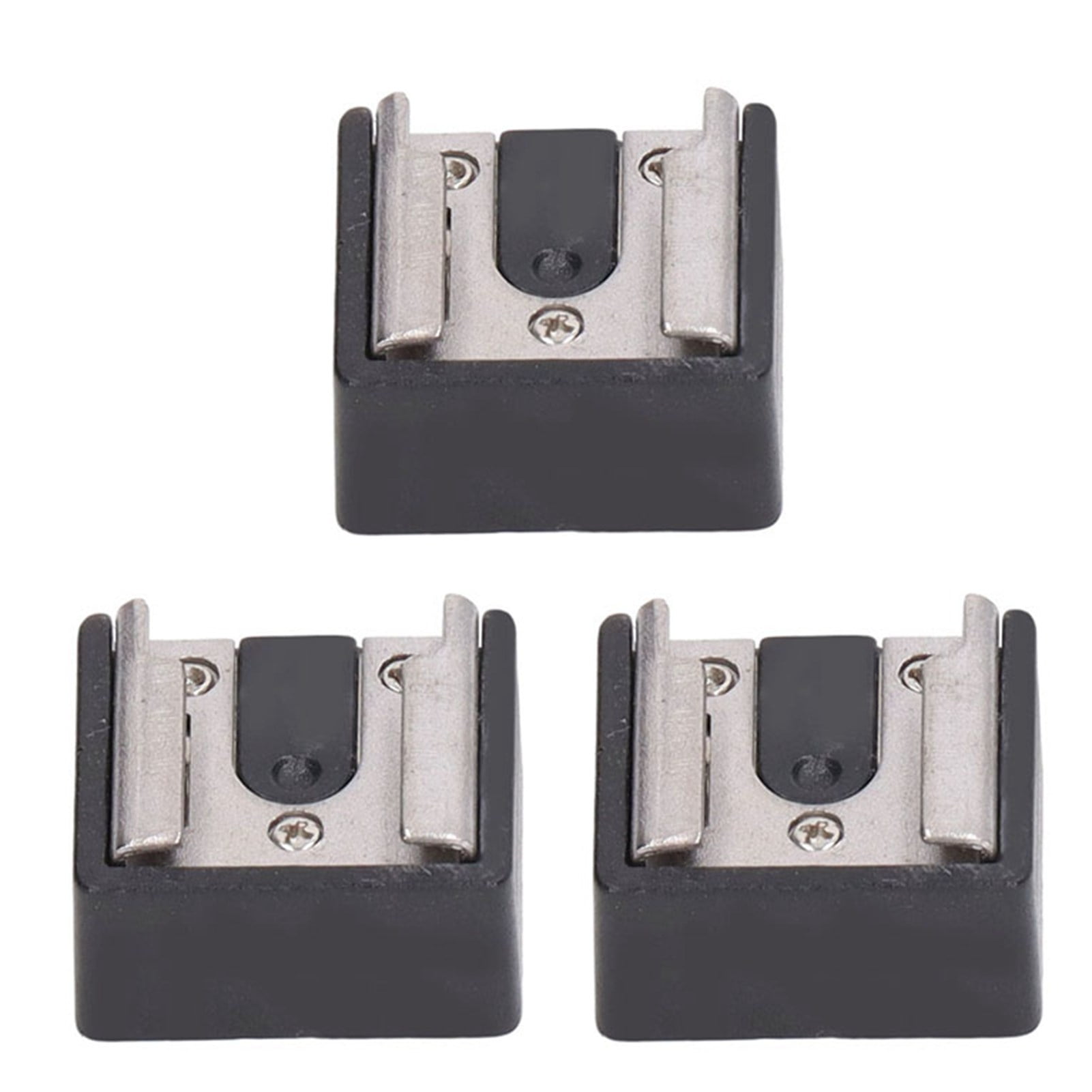 Flash Shoe Mount Adapter, 1/4in Thread Hole Metal Socket Shoe Mount Adapter  For Flash