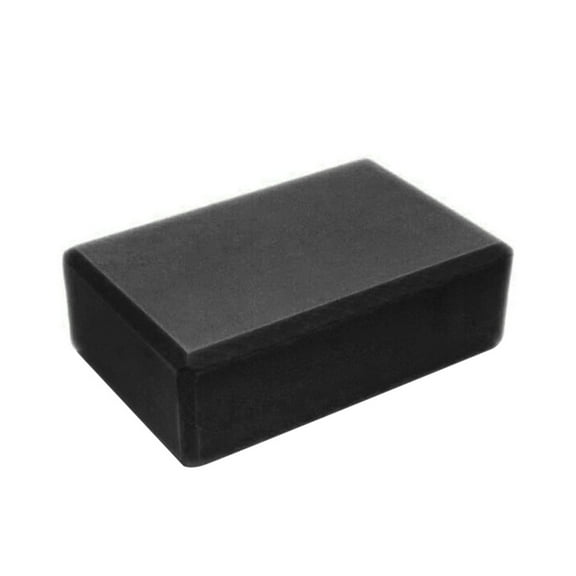 dgysar Yoga Block High Density EVA Foam Exercise Brick Non-Slip Lightweight Supportive Pilates Stretching Fitness Tool Gym Home Workout Black 9 x 6 x 3 in