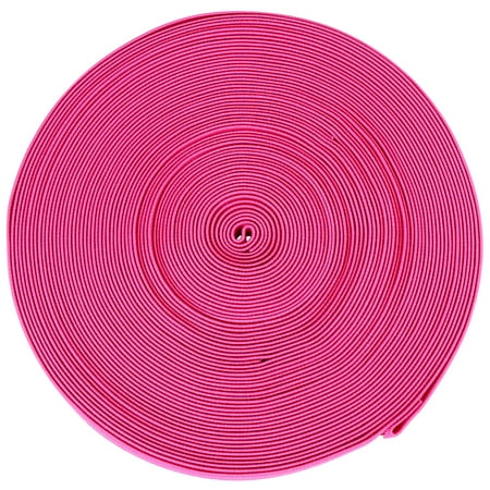 

1 Roll Precise Shoes Elastic Band DIY Elastic Band Shoes Accessory Thickened Plain Elastic Band (1.5cm Width 16m/Roll Rosy)
