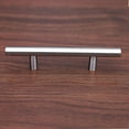 Hamilton Bowes Satin Nickel Hardware Euro Style Bar Handle Pull
