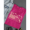 thumbnail image 3 of Saturn Vibes - Cosmic Planet Emoji Design Women's T-shirt, 3 of 4