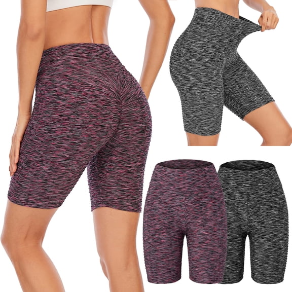 Five-point Yoga Pants for Women High Waisted Workout Leggings for Running Swimming Aerobics Fitness Pilates Sports Dance