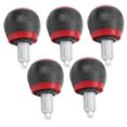 thumbnail image 4 of 5pcs 50x45mm Fitness, Pin Knob Release Synthetic Cardboard Spring Loaded Pull Pop Pull Pin Fitness Handle Exercise Spare Accessory M16Black and Red, 4 of 7