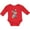 Red, variant on Inktastic Western Dilly Donkey Boys Long Sleeve Baby Bodysuit