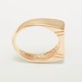 thumbnail image 3 of LBG British Made 10k Rose Gold Natural Sapphire Mens Band Ring - 25 size options - Size 10.5, 3 of 6