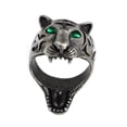 thumbnail image 1 of Guardurnaity Anillo Joyas Animal Tigre Simulación Acero inoxidable Personalidad Exquisito Agresivo Creativamente Presente Fiesta Accesorios de disfraces Color Acero ocho Guardurnaity AP016578-02, 1 of 6