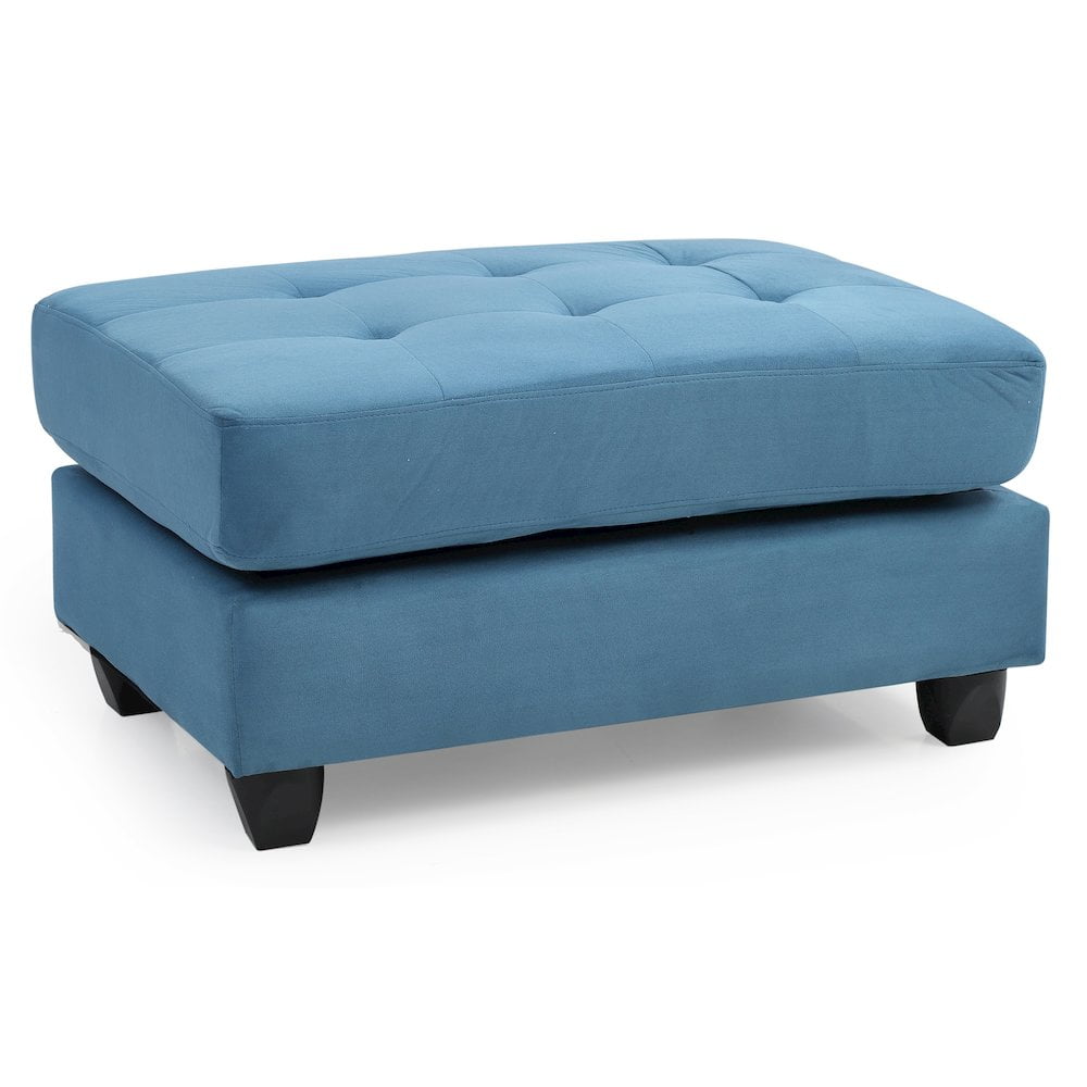 Glory Furniture Malone G638-O Ottoman , AQUA