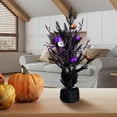 thumbnail image 4 of Halloween Decorations Indoor Black Halloween Tree Small Halloween Tree With And Black Halloween Christmas Tree For Front Door Mantel Home Tabletop Decor, 4 of 5