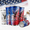 White 6PCS, variant on USA 250th Anniversary Birthday Color Changing Cup 16oz Cold Activated Aluminum Party Cup With Patriotic Eagle Flag Design For Independence Day Celebrations, Reusable & Recyclable