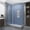 Stainless Steel, variant on Aston SEN979EZ.UC-SS-483680-R Langham Xl 80" High X 48" Wide X 36" Deep Sliding Frameless