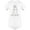 White, variant on Cute Fat Bunny Design Bodysuit Infant -Image by Shutterstock,  24 Months