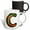 Multicolor, variant on 3drose, Cute Red and Green Christmas Plaid Monogram Initial C, 15oz Mug