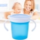 thumbnail image 2 of Taza Giratoria De Aprendizaje Para Bebés De 360 ​​Grados, Taza De Alimentación Infantil A Prueba De Fugas Con Asa, Tazas De Entrenamiento, Taza De Bebida Para Niños seitruly BA001433-04, 2 of 6