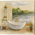 thumbnail image 2 of Great Art Now Spa by the Lake by Silvia Vassileva 2 Piece Canvas Art Set Each 14W x 14H, 2 of 3