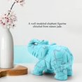 thumbnail image 1 of Piedra Natural, Elefante, 2 Pulgadas, Jade Natural, Tallado, artículos de colección, artículos de decoración para el hogar y la Oficina, decoración, Buena Suerte(01#) para madres Higoodz Artesanía, 1 of 7