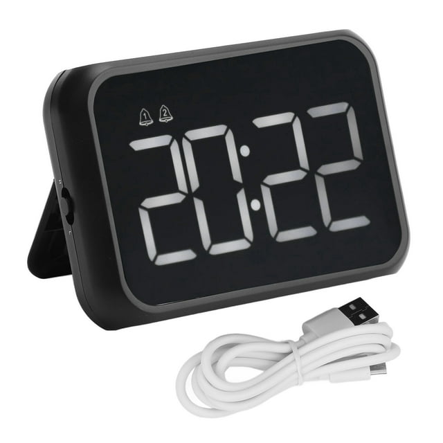 Reloj despertador digital USBReloj despertador digital Reloj despertador USB por voz Reloj digital pequeño El mejor de su clase Jadeshay A