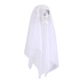 thumbnail image 2 of Halloween Creepy Hanging Skull Glow Ghost Costumes Bar Haunted House Props, 2 of 8