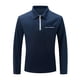 thumbnail image 3 of Blusa y camisa de manga larga con cuello vuelto para hombre, blusa informal de moda con cuello vuelto y manga larga, blusa transpirable, blusa para hombre, 3 of 6
